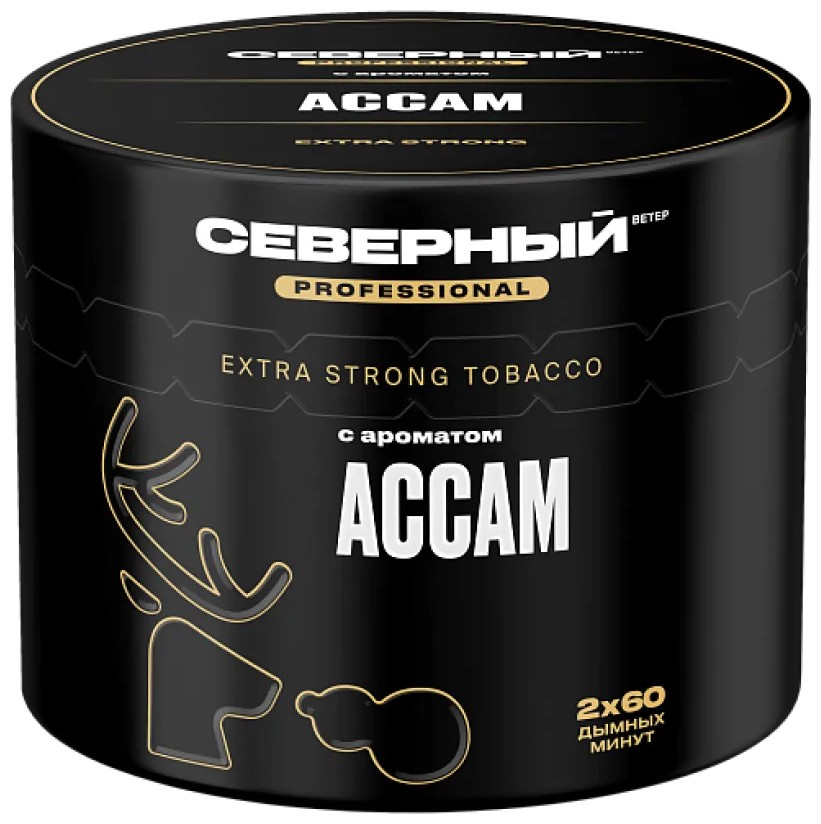 Табак Северный Professional Ассам 40 г — чёрная банка