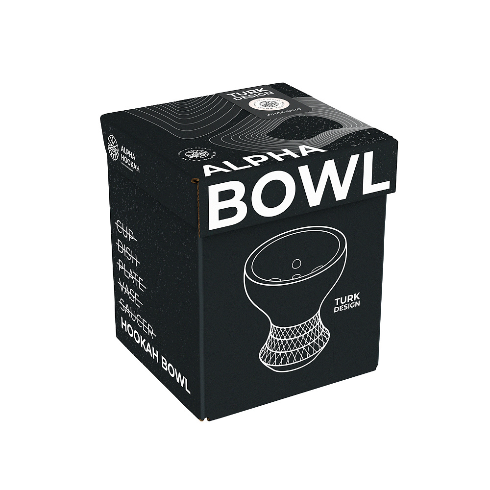 изображение товара ALPHA BOWL - TURK DESIGN (WHITE SAND)