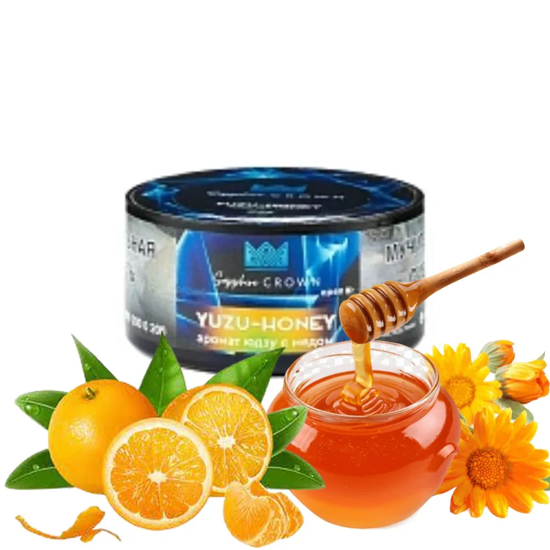 изображение товара Табак Sapphire Crown Yuzu Honey (Ягоды юдзу с мёдом) 25гр