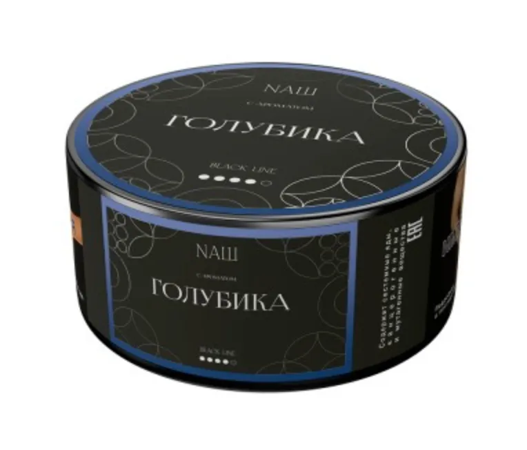 изображение товара Табак NAШ (НАШ) Black Голубика 100г