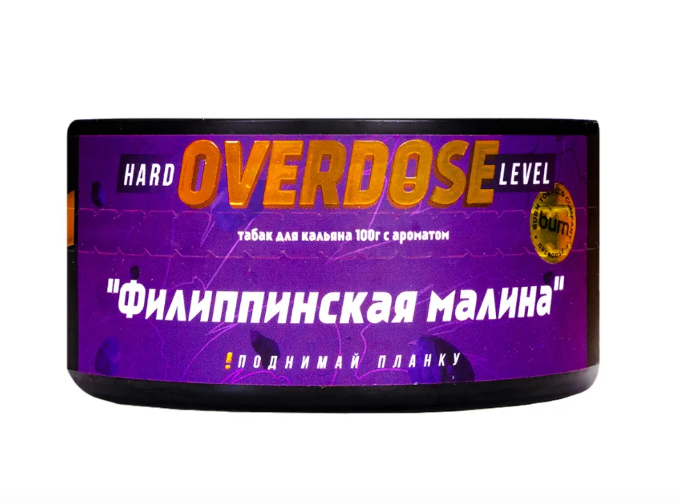 изображение товара Табак Overdose Manila Malina (Филиппинская малина) 100г