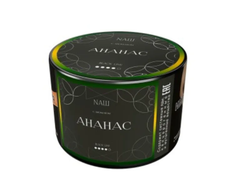 изображение товара Табак NAШ (НАШ) Black Ананас 40г