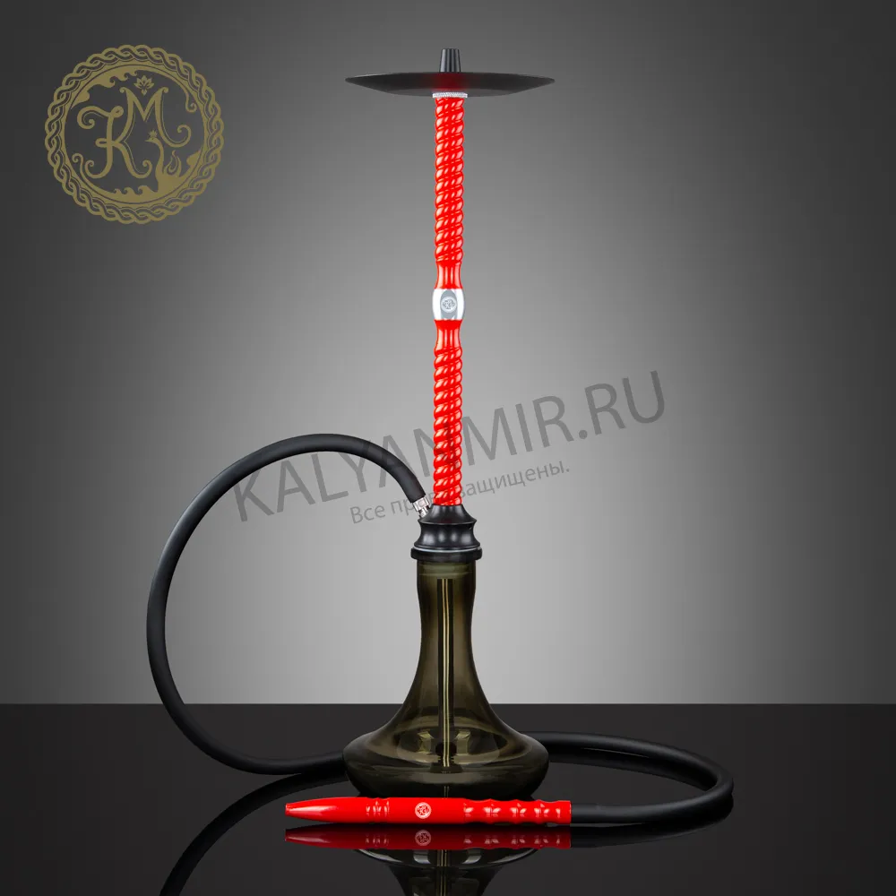 изображение товара Кальян КМ BOER NR V2 75 см Red (Полный комплект)