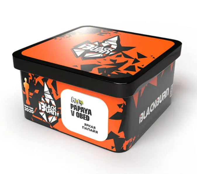 изображение товара Табак Black Burn - Papaya v obed (Яркая папайя) - 200г