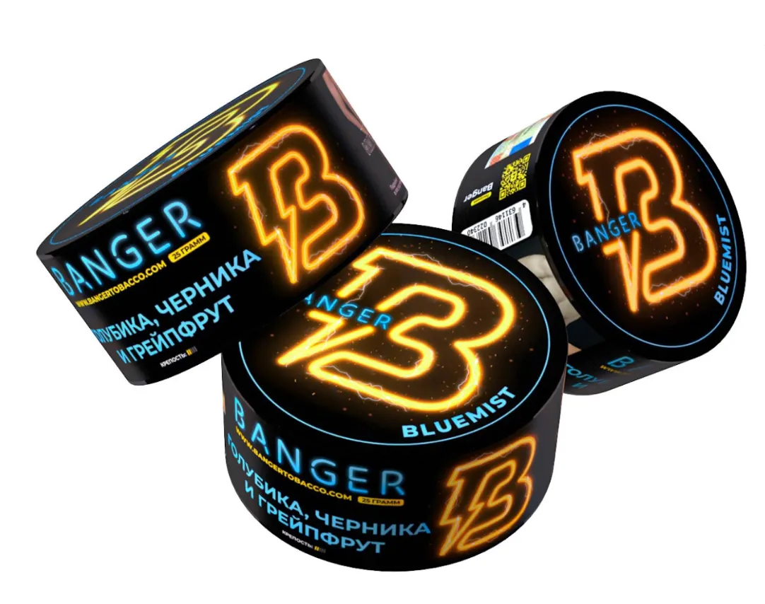 изображение товара Табак Banger Bluemist (Голубика, черника и грейпфрут) 25г