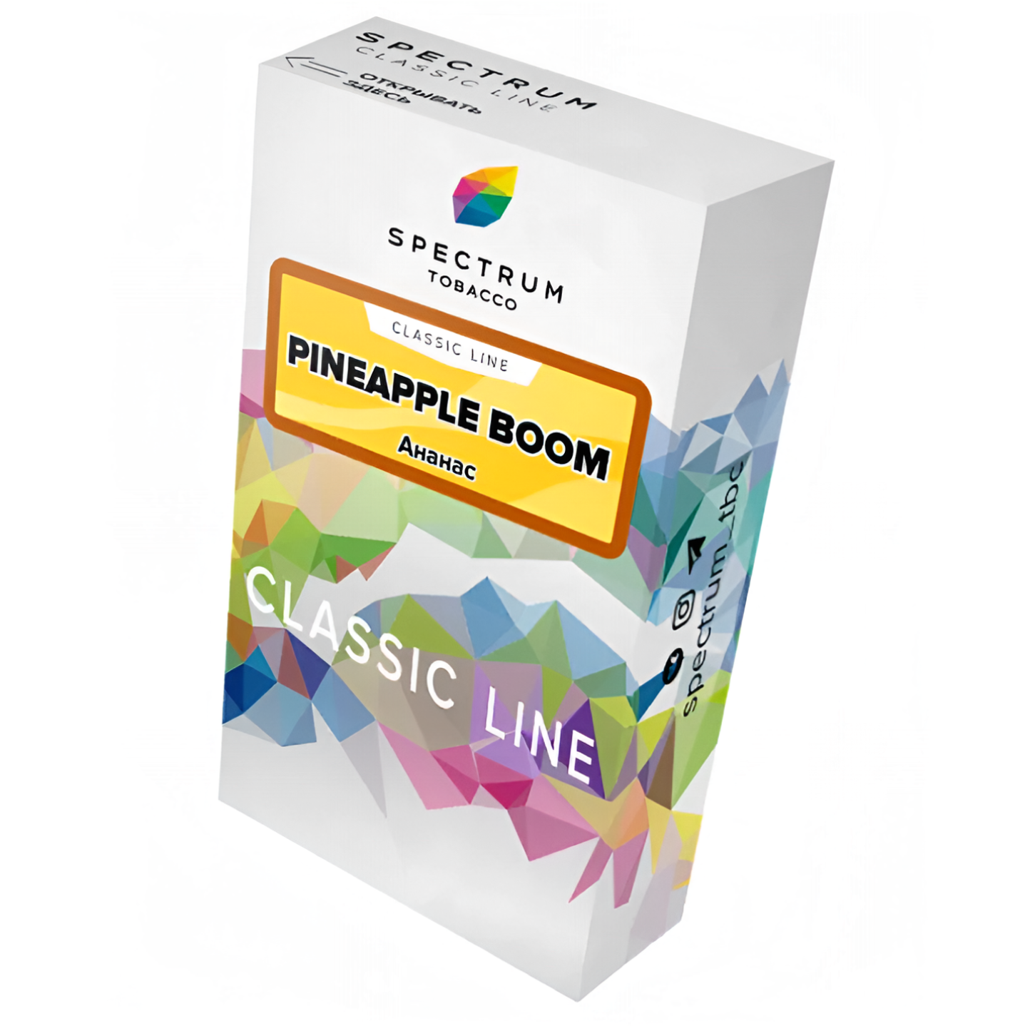 изображение товара Табак Spectrum Classic Line - Pineapple Boom (Ананас) - 40 г