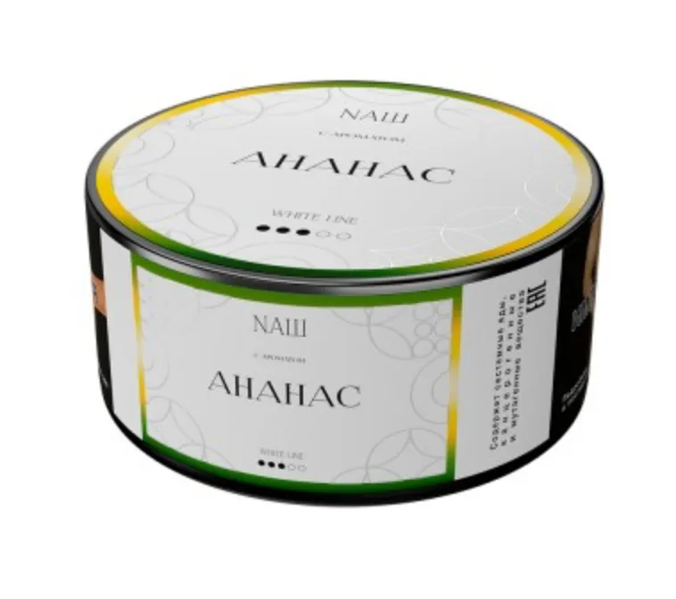 изображение товара Табак NAШ (НАШ) White Ананас 100г