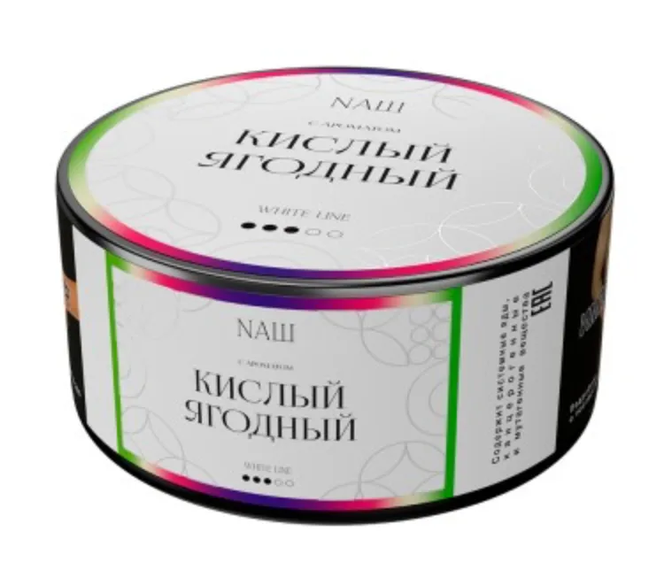 изображение товара Табак NAШ (НАШ) White Кислый Ягодный 100г