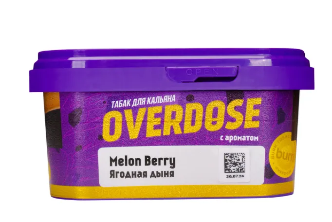 изображение товара Табак Overdose Melon Berry (Ягодная дыня) 200г