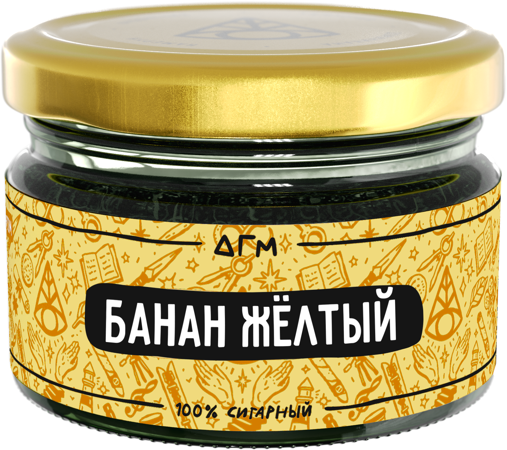 изображение товара Табак Dogma 100% - Банан Желтый 80г