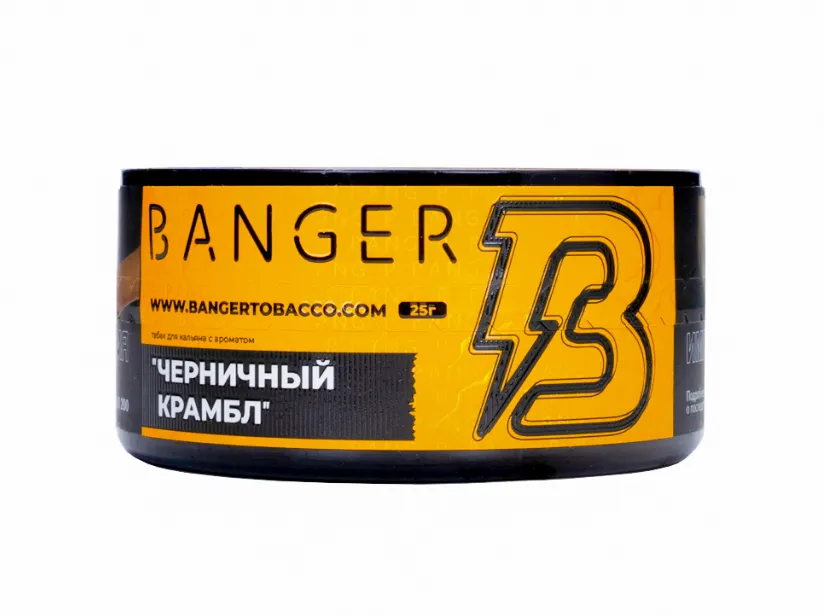 изображение товара Табак Banger Crumble (Черничный крамбл) 25г