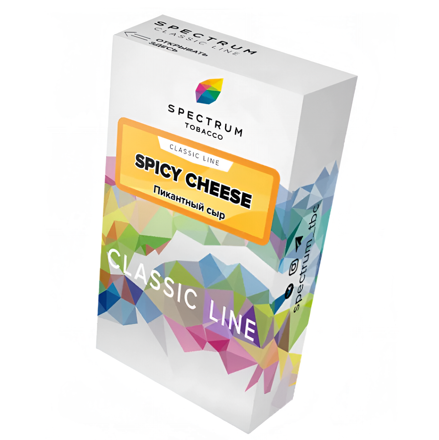 изображение товара Табак Spectrum Classic Line - Spice Cheese (Пряный сыр) - 40 г