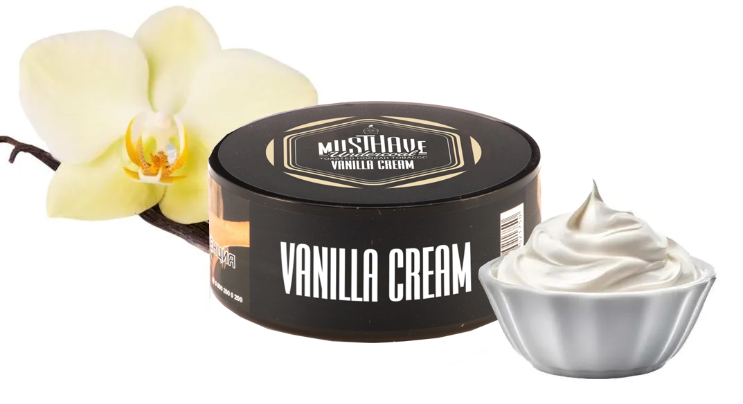 изображение товара Must Have 125 г Vanilla Cream (Ванильный крем)