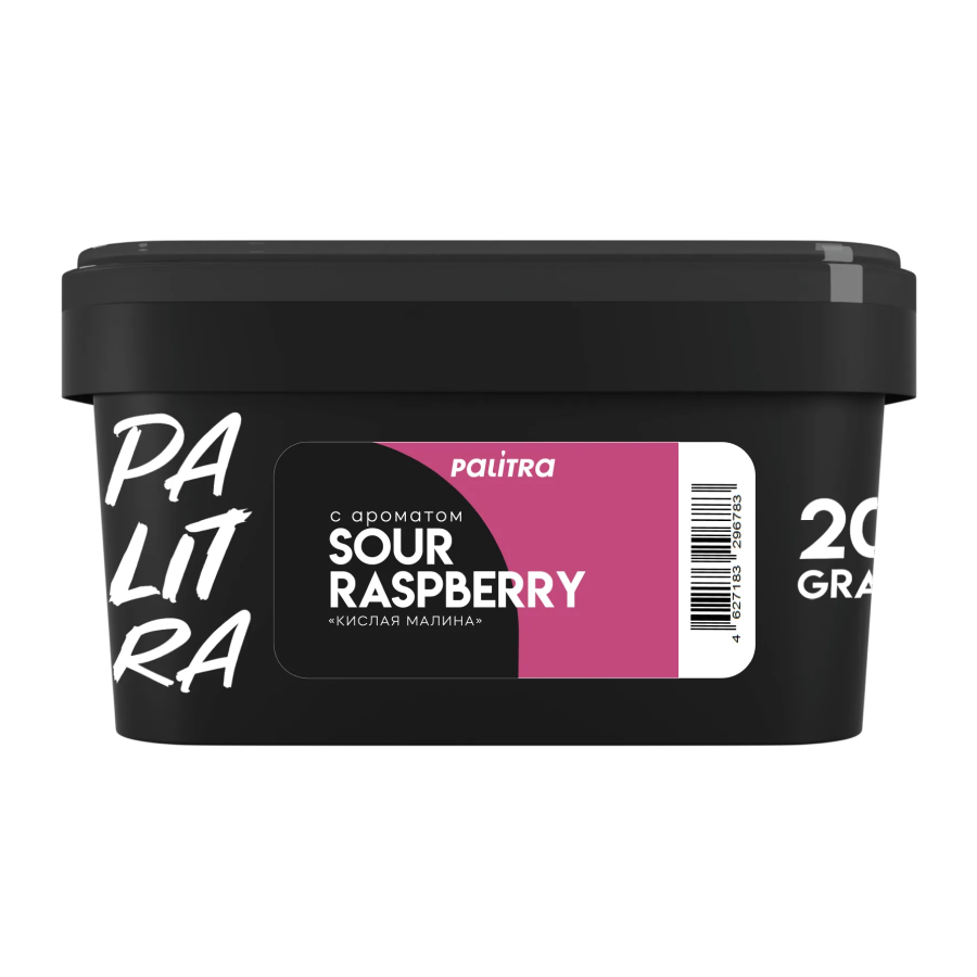 изображение товара Табак Palitra - Sour Raspberry (Кислая Малина) 200г