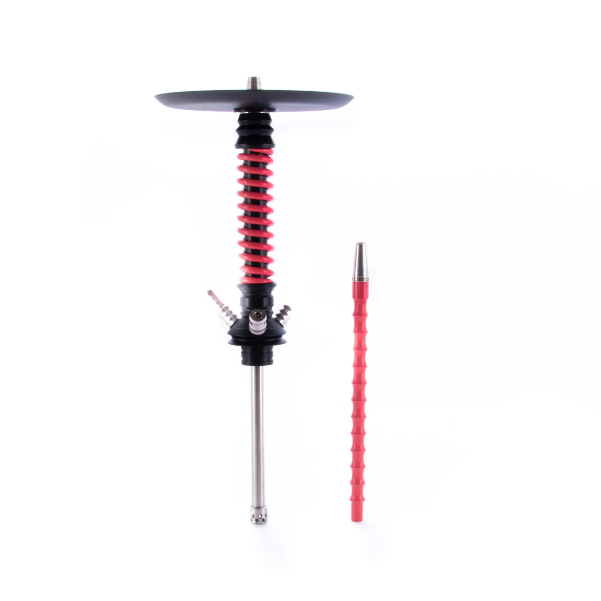 изображение товара Кальян MAMAY CUSTOMS Coilovers MINI чёрно-розовый (без колбы)