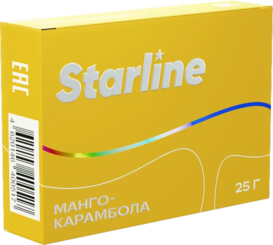 изображение товара Табак для кальяна Starline "Старлайн" (Манго-карамбола), 25 г