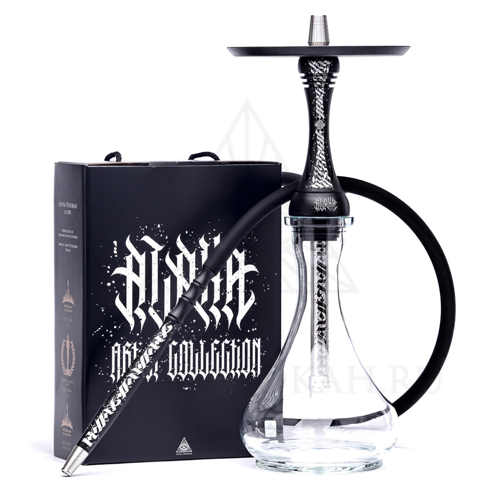изображение товара Alpha Hookah Model X Artist Collection Black Matte