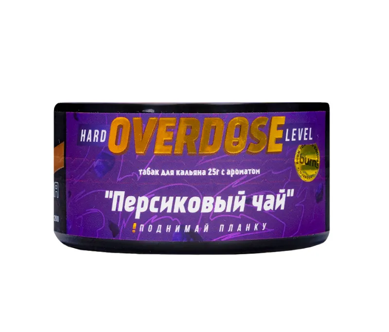 изображение товара Табак Overdose Peach Iced Tea (Персиковый чай) 25г