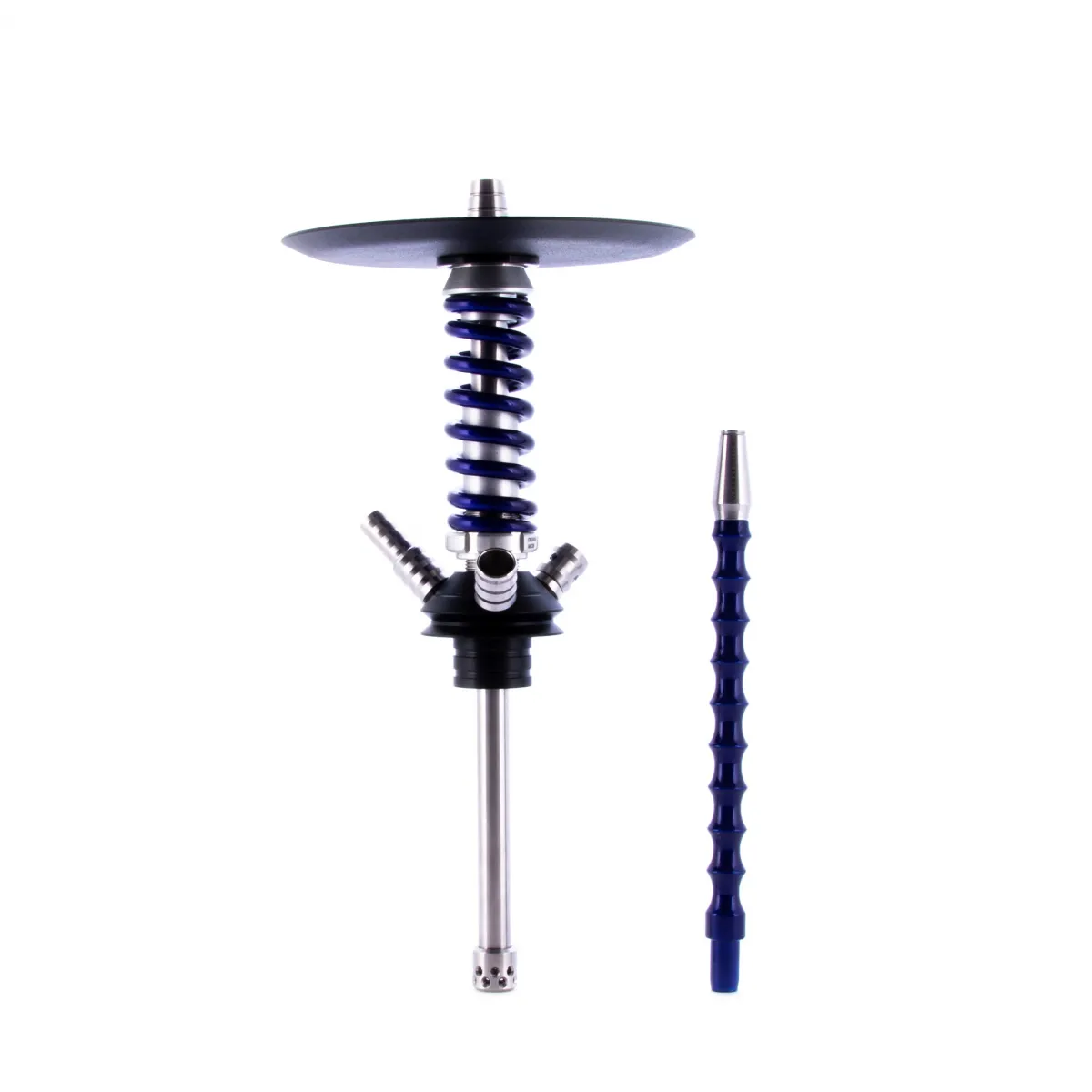 изображение товара Кальян MAMAY CUSTOMS Coilover Micro серый-синий лак (без колбы)