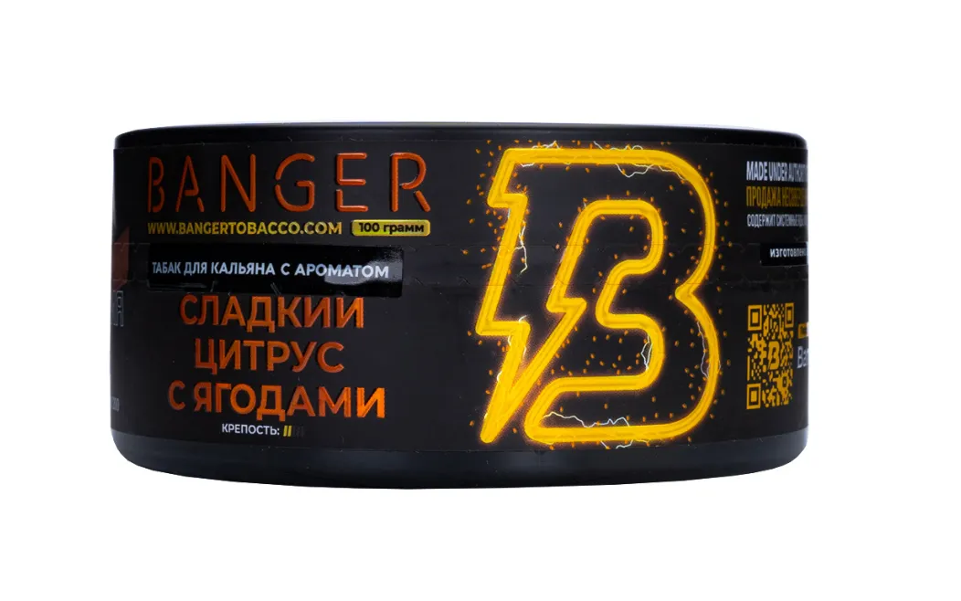 изображение товара Табак Banger Sweet dreams (Сладкий цитрус с ягодами) 100г