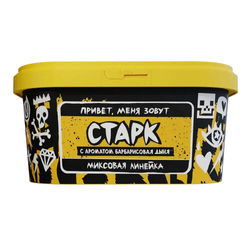 изображение товара Табак Хулиган Поп - Старк (Барбарисовая Дыня) 200г
