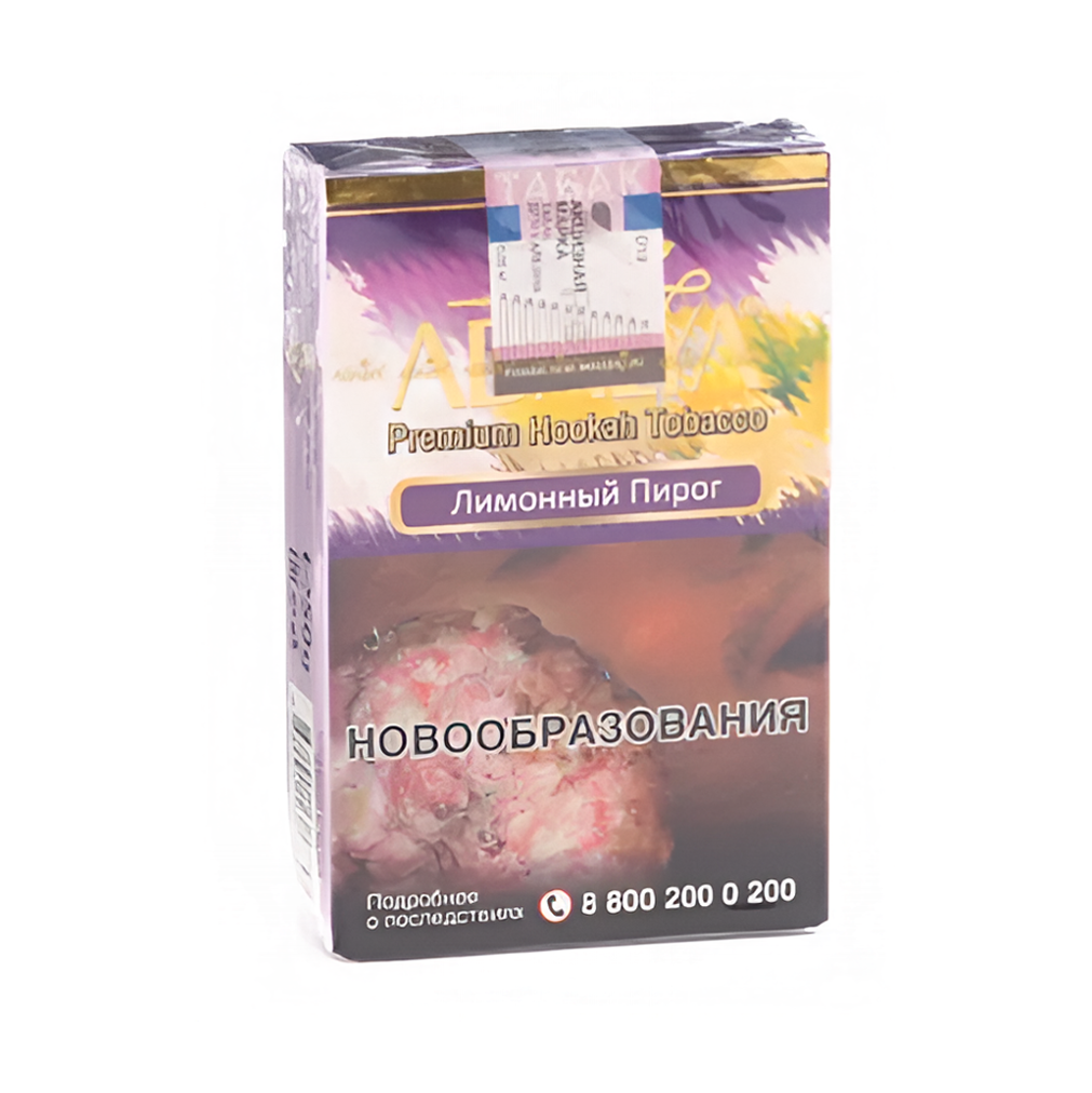 изображение товара Табак для кальяна Adalya Lemon pie (Лимонный пирог), 50гр