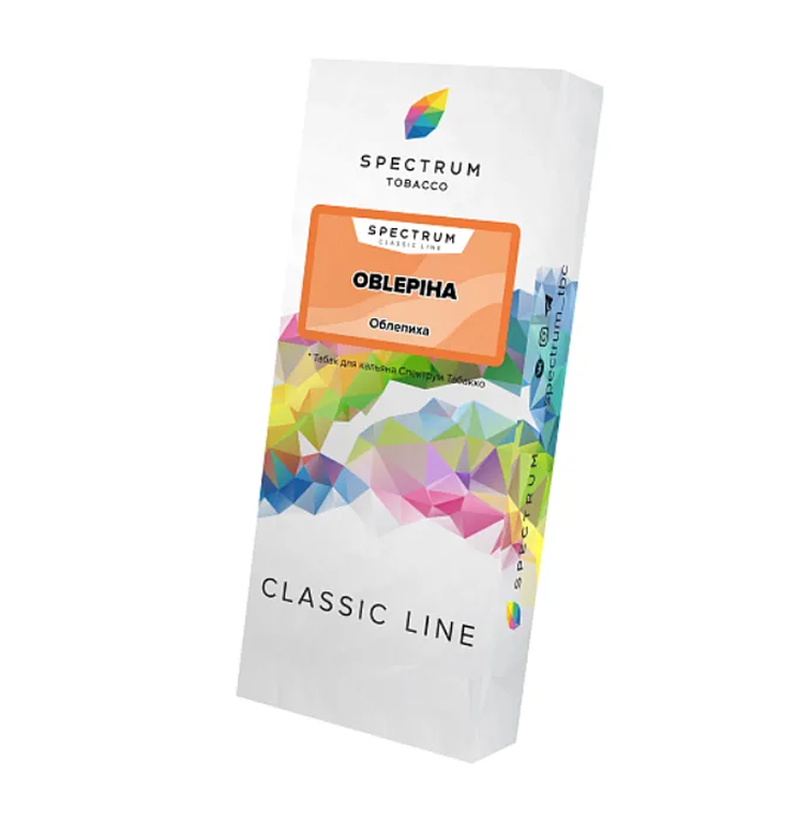 изображение товара Табак Spectrum Classic Line - Oblepiha (Облепиха) - 100 г