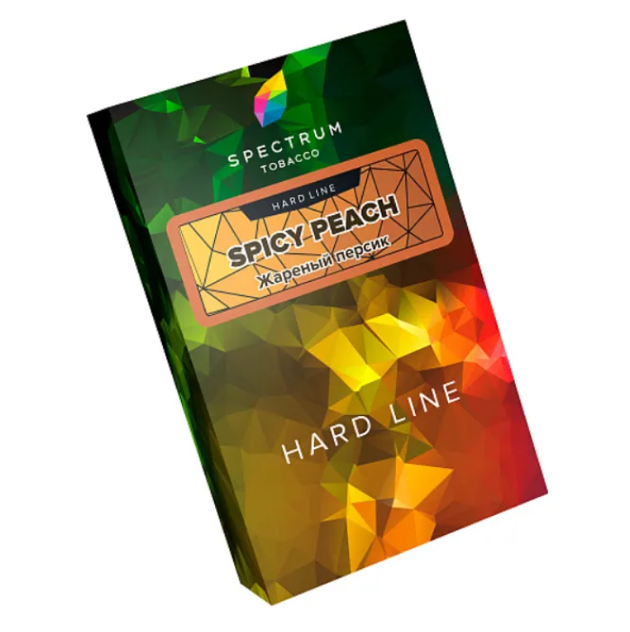 изображение товара Табак Spectrum Hard Line - Spicy Peach (Жареный персик) - 40 г