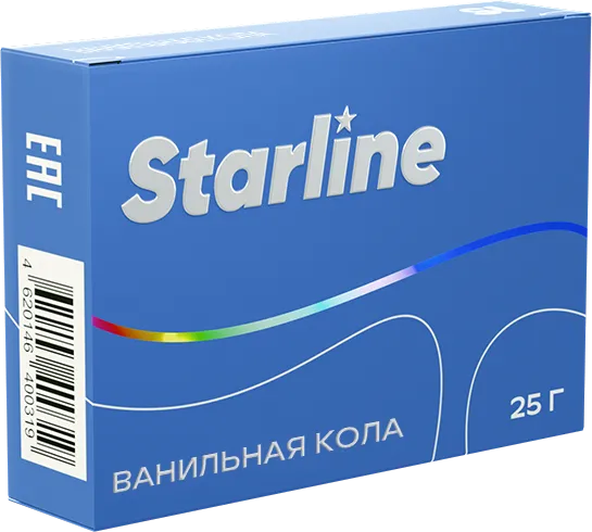 изображение товара Табак для кальяна Starline "Старлайн" (Ванильная кола), 25 г