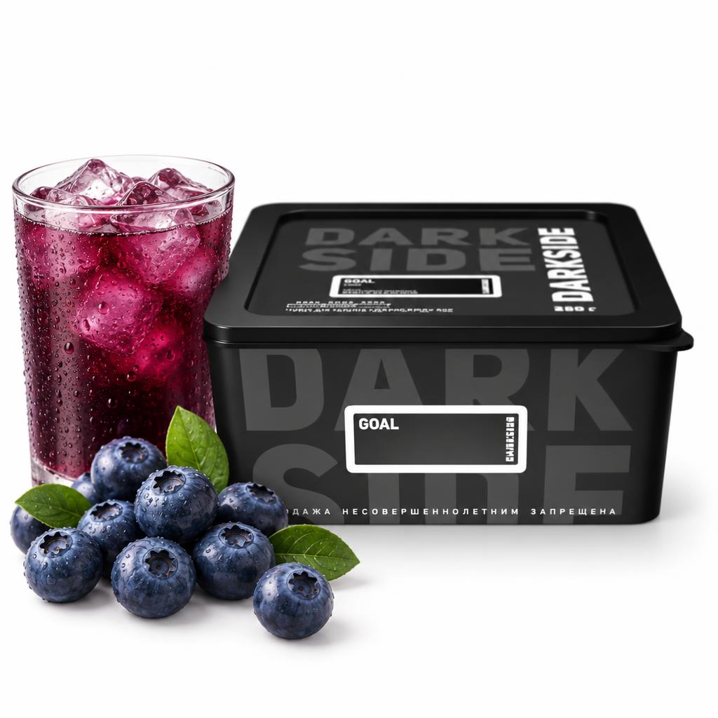 Табак Darkside Core Goal (черника, энергетик) 250 г