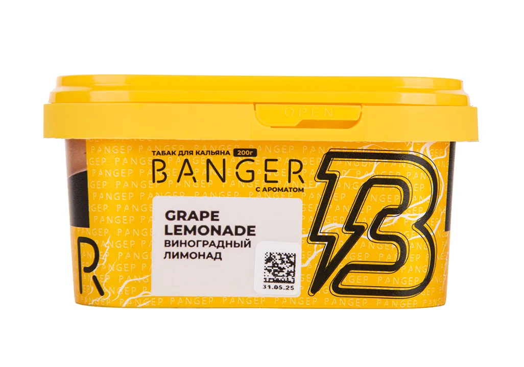 изображение товара Табак Banger Grape Lemonade (Виноградный лимонад) 200г