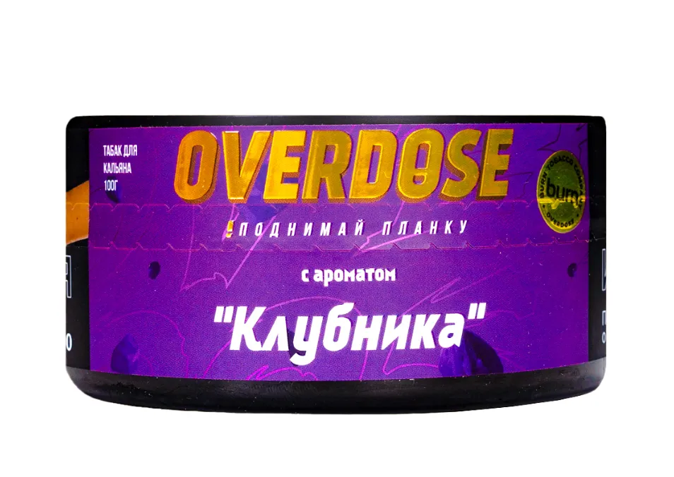 изображение товара Табак Overdose Strawberry (Клубника) 100г