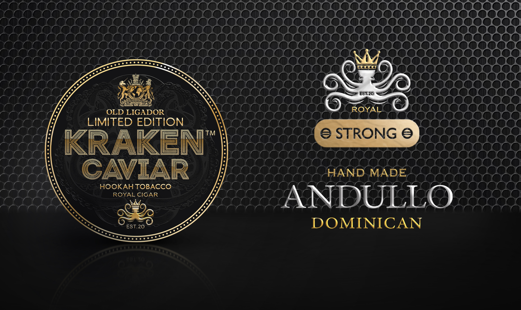 изображение товара Табак Kraken Line CAVIAR - Dominican Andullo 30г