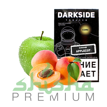 изображение товара Табак Darkside 100 гр, вкус APPLECOT (Зеленое яблоко)