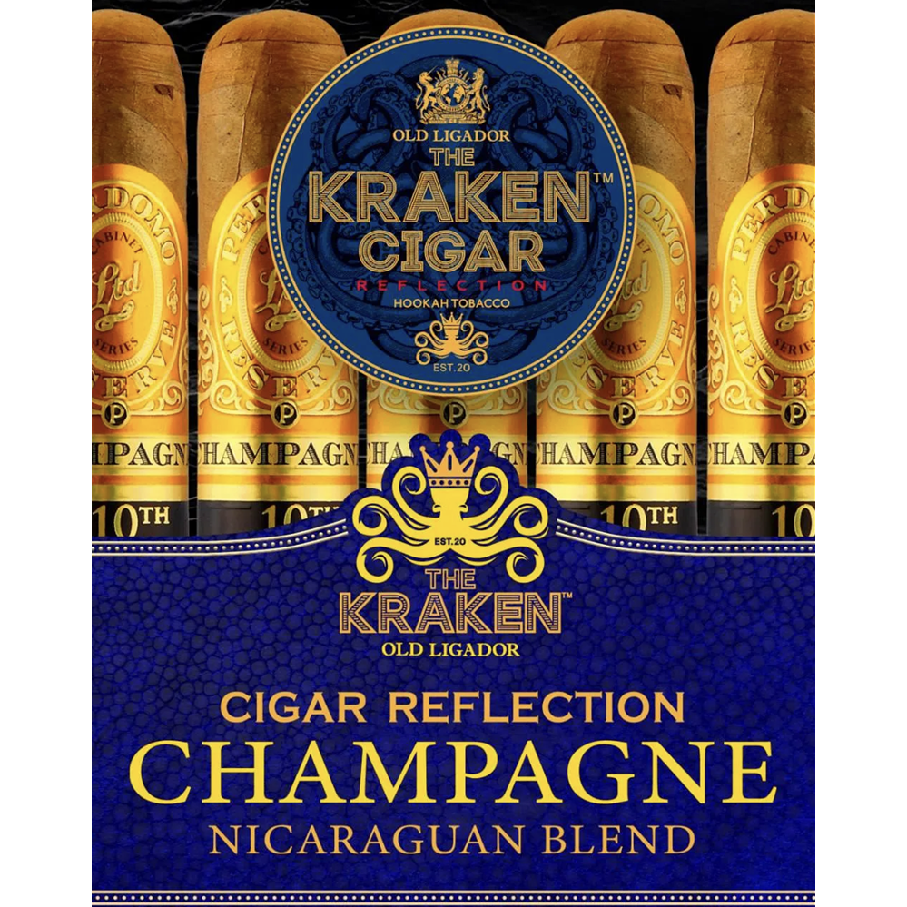 изображение товара Табак Kraken Line Cigar Reflection - Шампань 30г