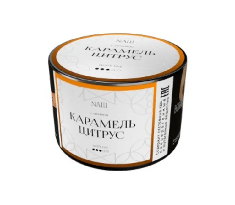 изображение товара Табак NAШ (НАШ) White Карамель Цитрус 40г
