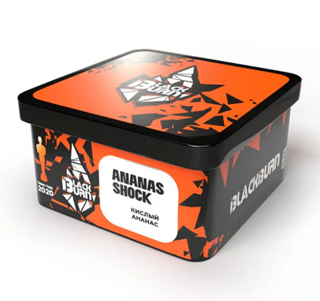 изображение товара Табак Black Burn - Ananas Shock (Кислый ананас) - 200г