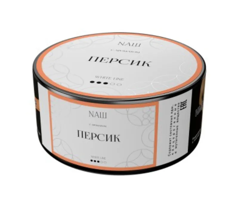 изображение товара Табак NAШ (НАШ) White Персик 100г