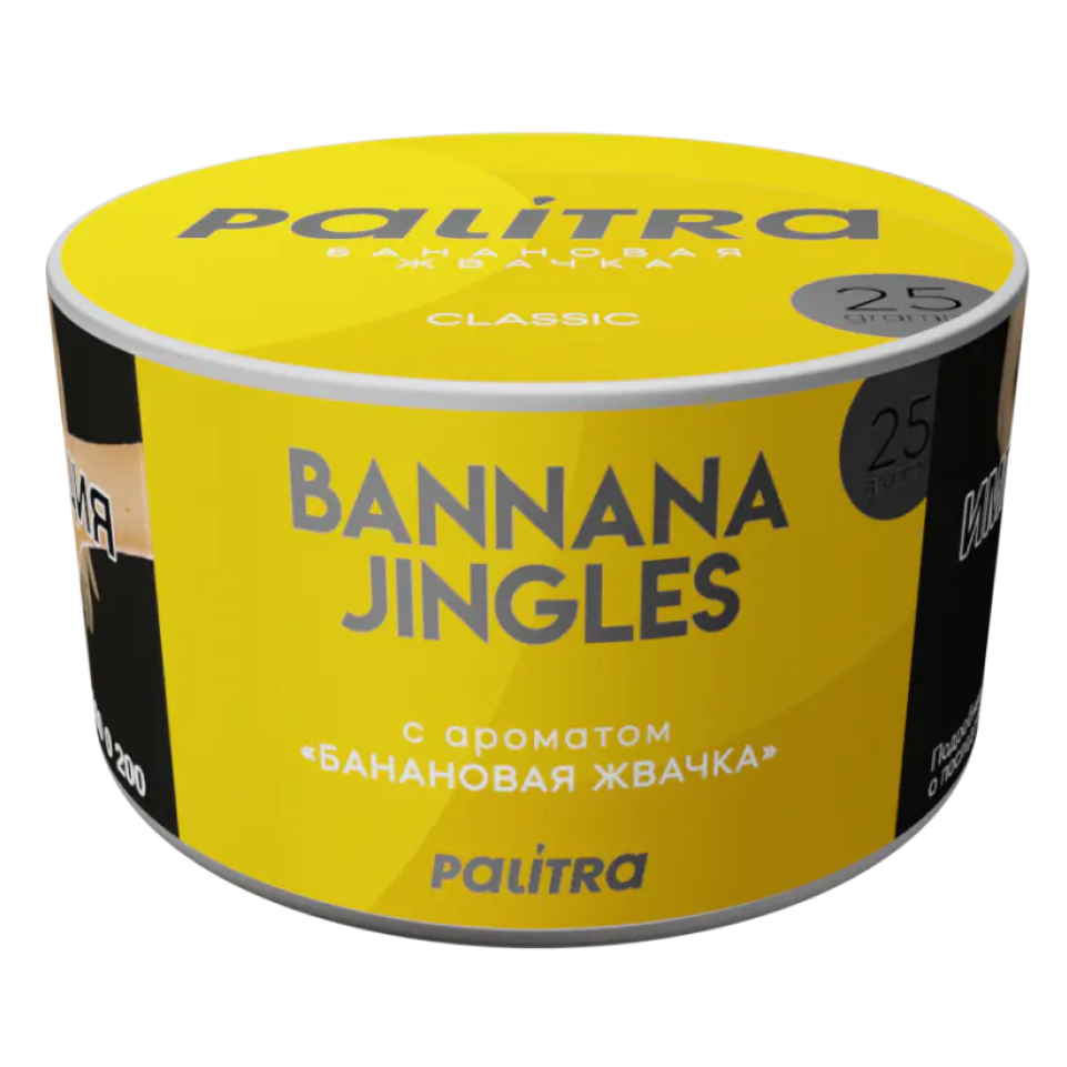 изображение товара Табак Palitra - Bannana Jingles (Банановая жвачка) 25г