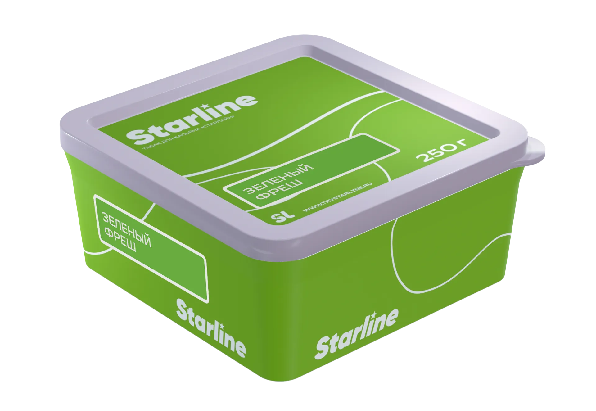 изображение товара Табак для кальяна Starline "Старлайн" (Зеленый фреш), 250 г
