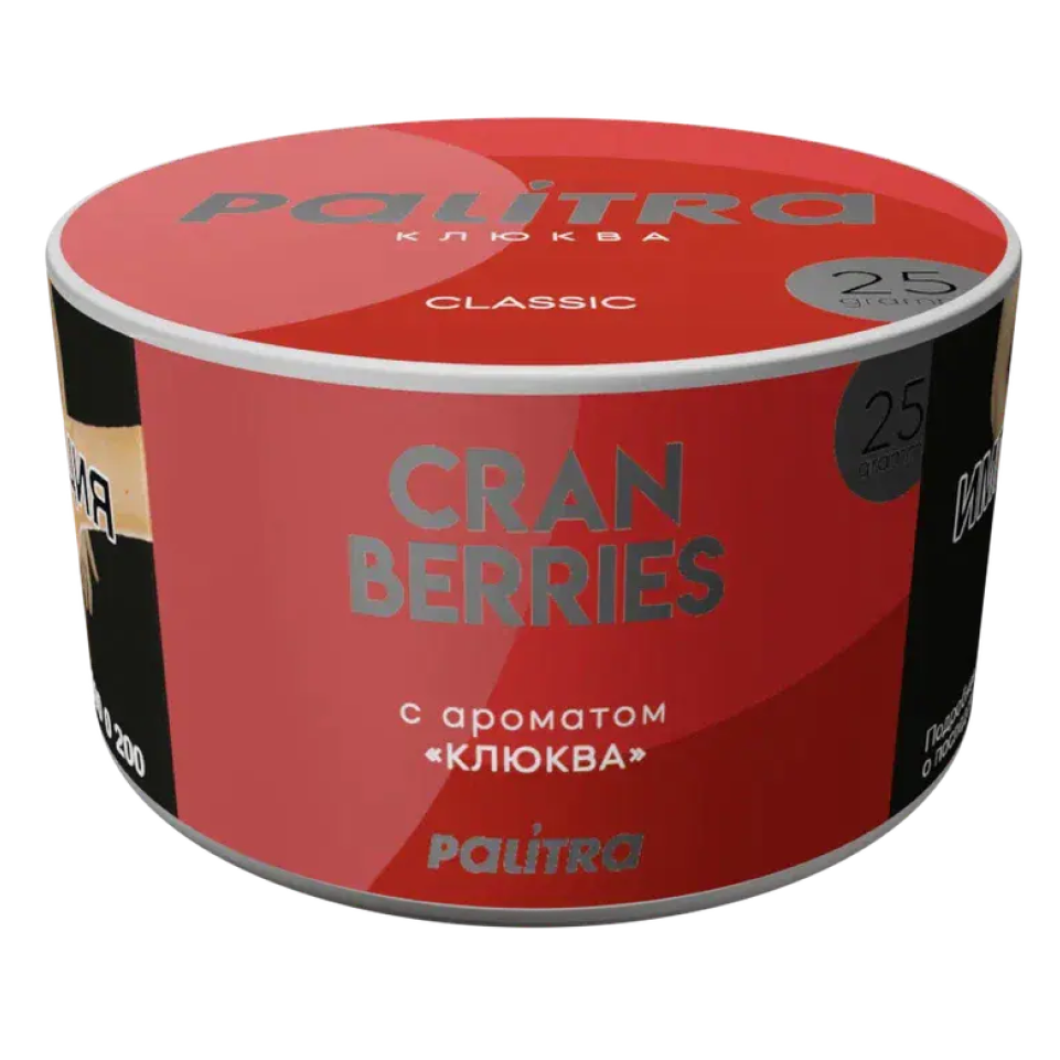 изображение товара Табак Palitra - Cranberries (Клюква) 25г