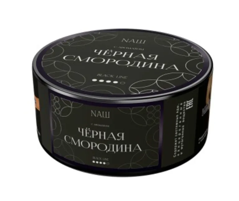 изображение товара Табак NAШ (НАШ) Black Черная смородина 100г