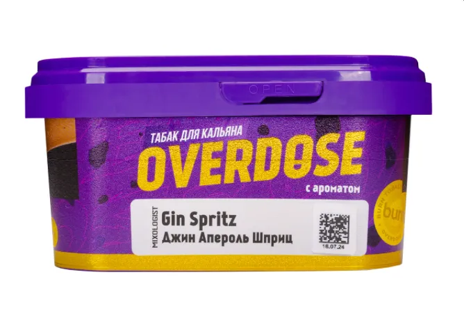 изображение товара Табак Overdose Gin Spritz (Джин Апероль шприц) 200г