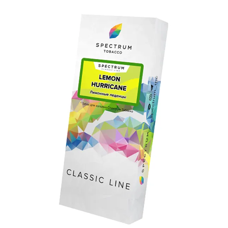 изображение товара Табак Spectrum Classic Line - Lemon Hurricane (Лимонные леденцы) - 100 г