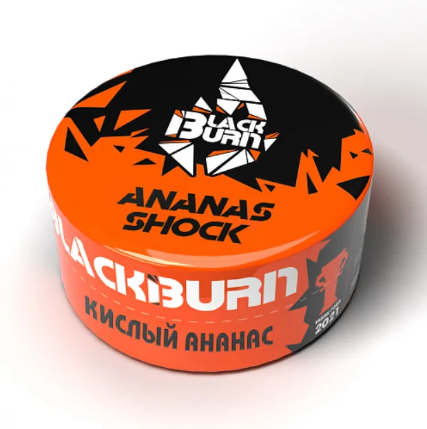 изображение товара Табак Black Burn - Ananas Shock (Кислый ананас) - 25г