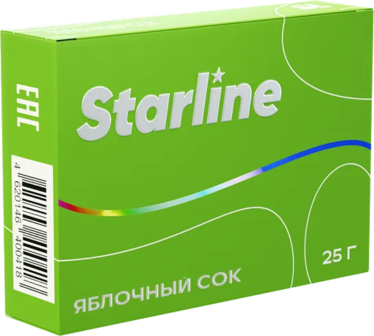 изображение товара Табак для кальяна Starline "Старлайн" (Яблочный сок), 25 г
