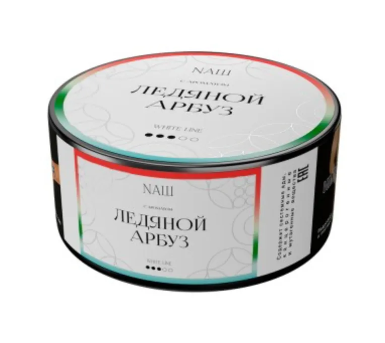 изображение товара Табак NAШ (НАШ) White Ледяной Арбуз 100г