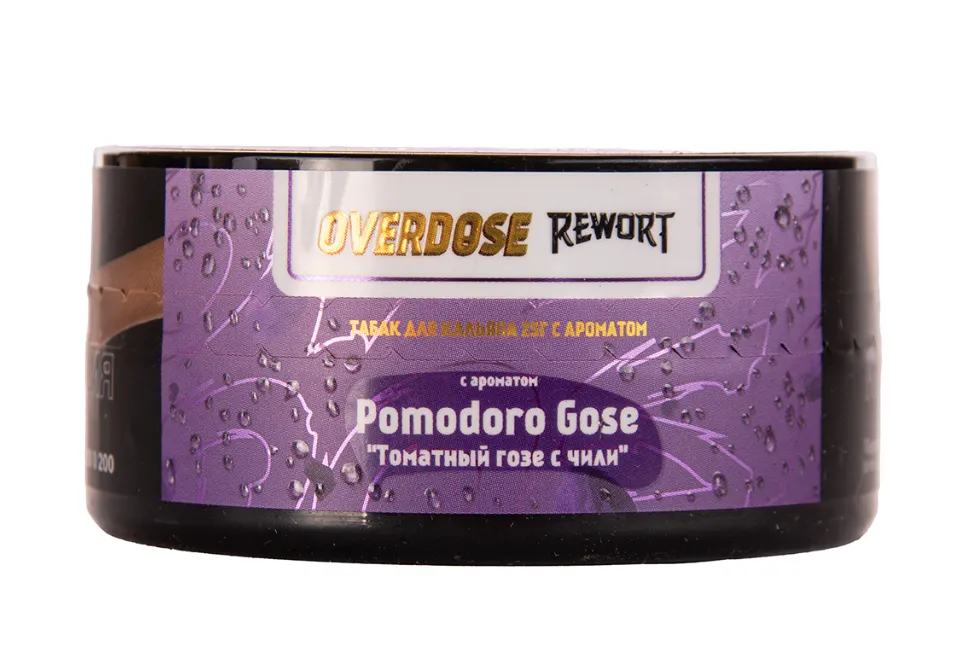 изображение товара Табак Overdose Pomodoro Gose (Томатный гозе с чили) 25г