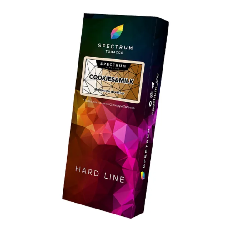 изображение товара Табак Spectrum Hard Line - Cookies & Milk (Молочное печенье) - 100 г