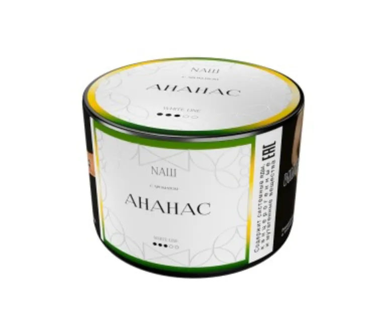 изображение товара Табак NAШ (НАШ) White Ананас 40г